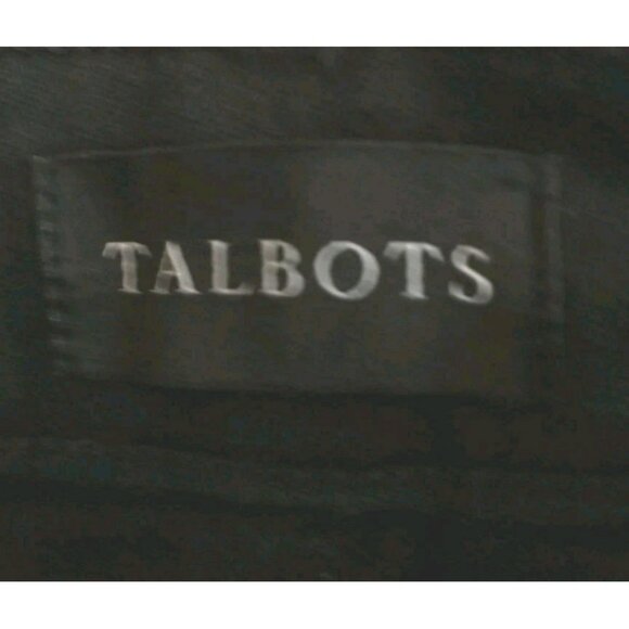 Talbots Women's Jeans Straight Leg High Rise Stretch Black Denim - 16 (38 x30.5) - Picture 5 of 8